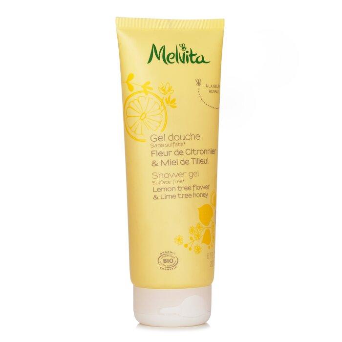 MELVITA Lemon Tree Flower & Lime Tree Honey Shower Gel