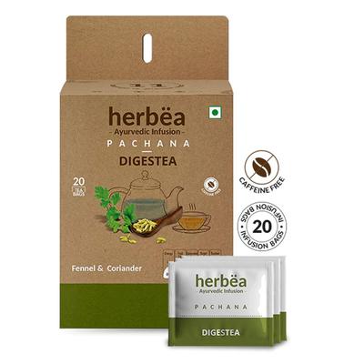 Herbea DIGESTEA, Pachana (מסייע בעיכול), 20 שקיות תה