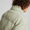 PUMA Embroidered Logo Zip-Up Cotton Jacket Men Outerwear Green 535573-68