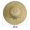 Unisex Straw Sun Hat - Wide Brim Sun Protection