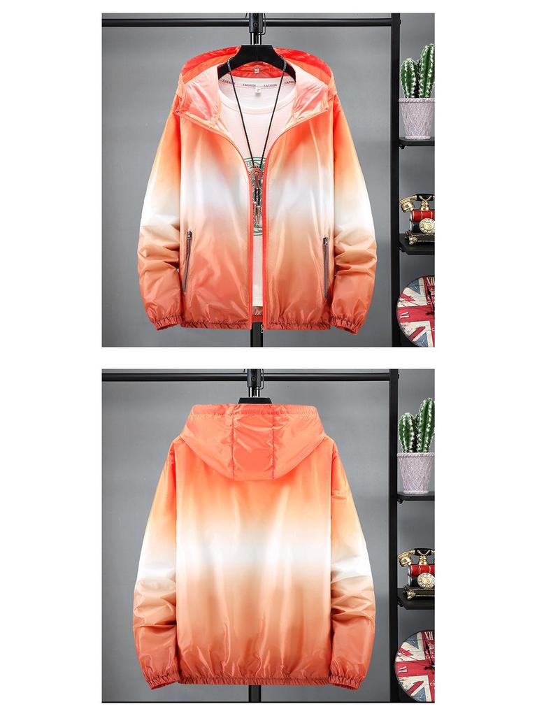 Unisex Quick-Dry Sun Protection Jacket for Outdoor & Fishing, Plus Size, Long Sleeve