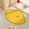 Dopamine color bathroom quick-drying absorbent floor mat bathroom bathroom entrance mat rental house decoration non-slip mat