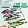 Small Silver Fish Pencil Twitching Long Cast Slow-Sinking Freshwater & Sea Fishing Lure for Mackerel & Asp