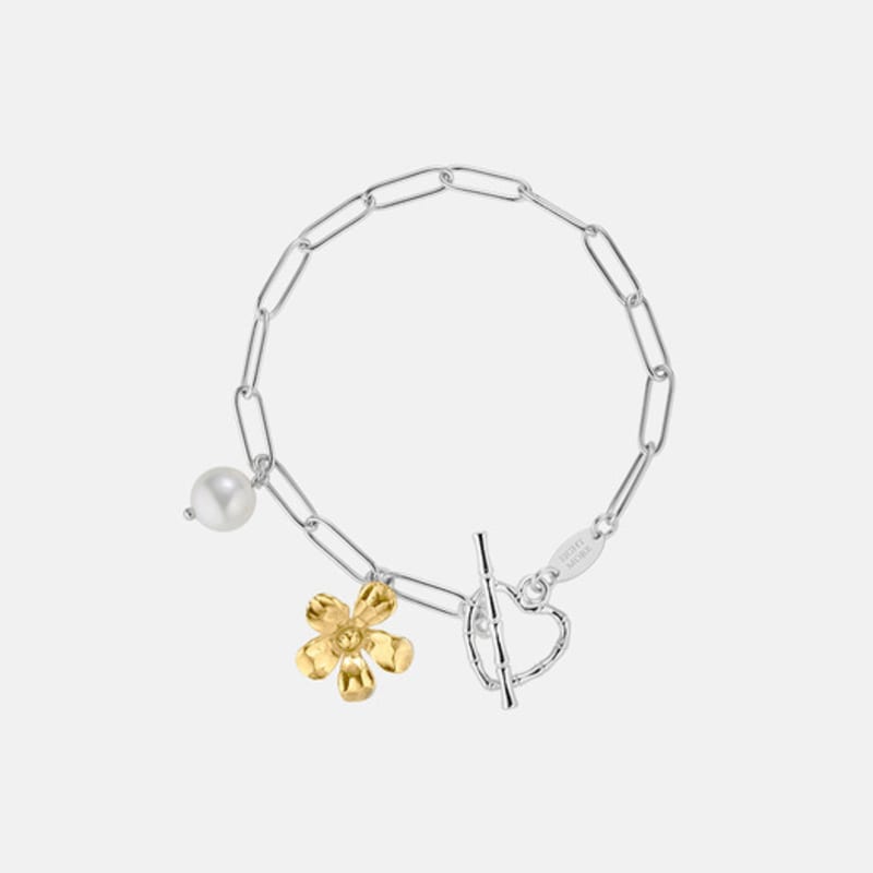 EIGHTMORE silver925 flower more silver bracelet
