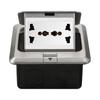 Aluminum Surface Waterproof Power Socket Factory Pop-up Floor Socket Universal Hidden Ground Socket Box