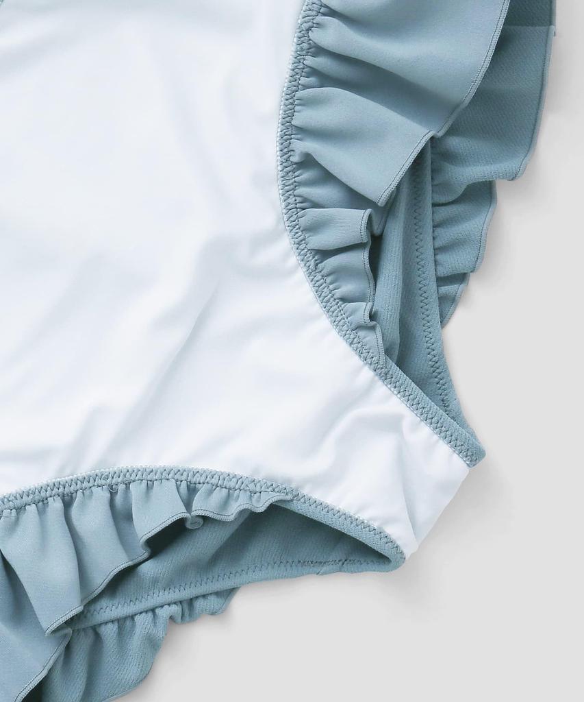 Swimwear Bikini Green [Sanai Paradise] Set, Non-Wired Bikini, 55-53-4-1052, Women's,