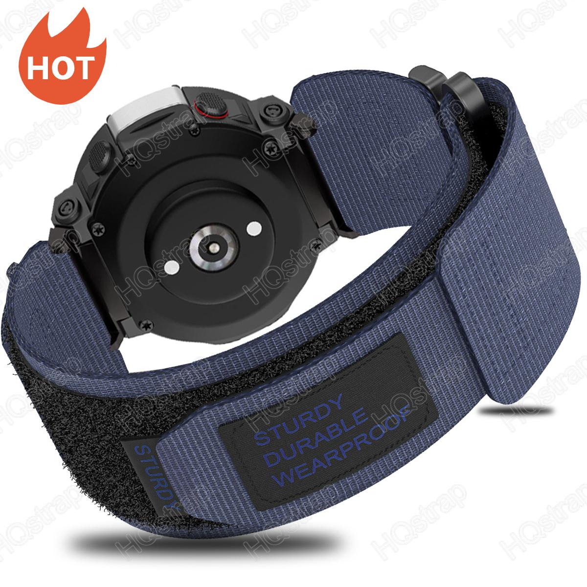 

Нейлоновий ремінець для годинника Huami Amazfit T-rex 2 Ultra для спортивного браслета Smartwatch Amazfit T-rex Pro T Rex Tyrannosaurus T-Rex Ultra синій