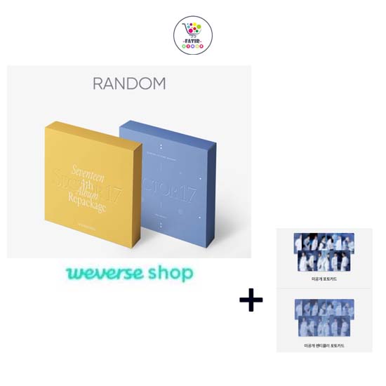 

[Предзаказ] Переиздание 4-го альбома Weverse SEVENTEEN SECTOR 17 (случайный) Random ver