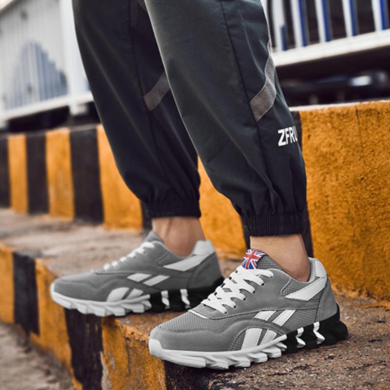 Frühlings- und Herbst-Freizeitschuhe Herren Sportschuhe Mesh Atmungsaktiv Bequem Rutschfest Herrenschuhe