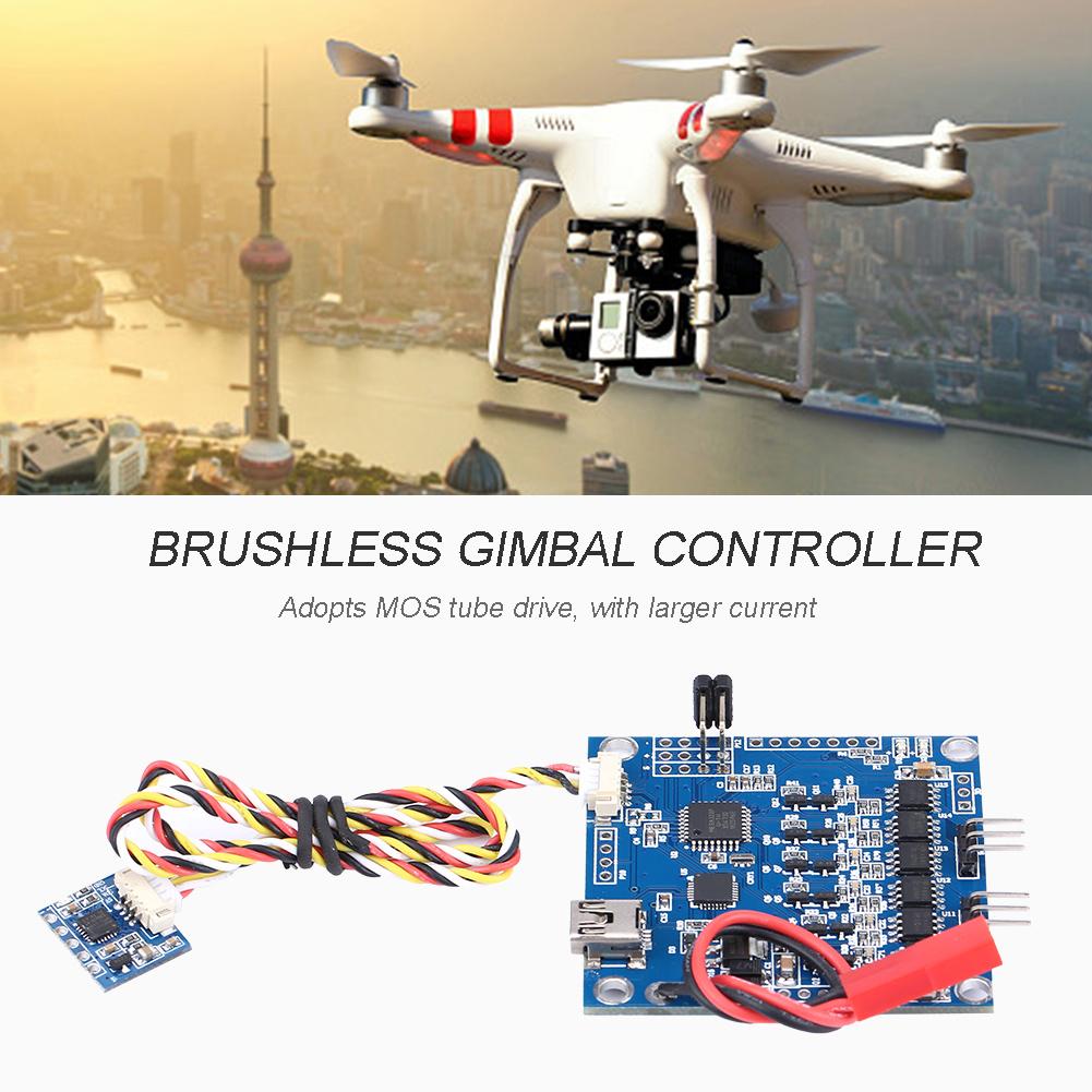 BGC 3.0 Mos Drive Large Current 2 Axle Brushless Gimbal Controller Board Driver with Sensor