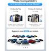 Wireless CarPlay Adapter for Apple Car Play Wireless Adapter, Android Auto Carplay Wireless Adapter, No Latency Bluetooth Carplay Adapter for iPhone