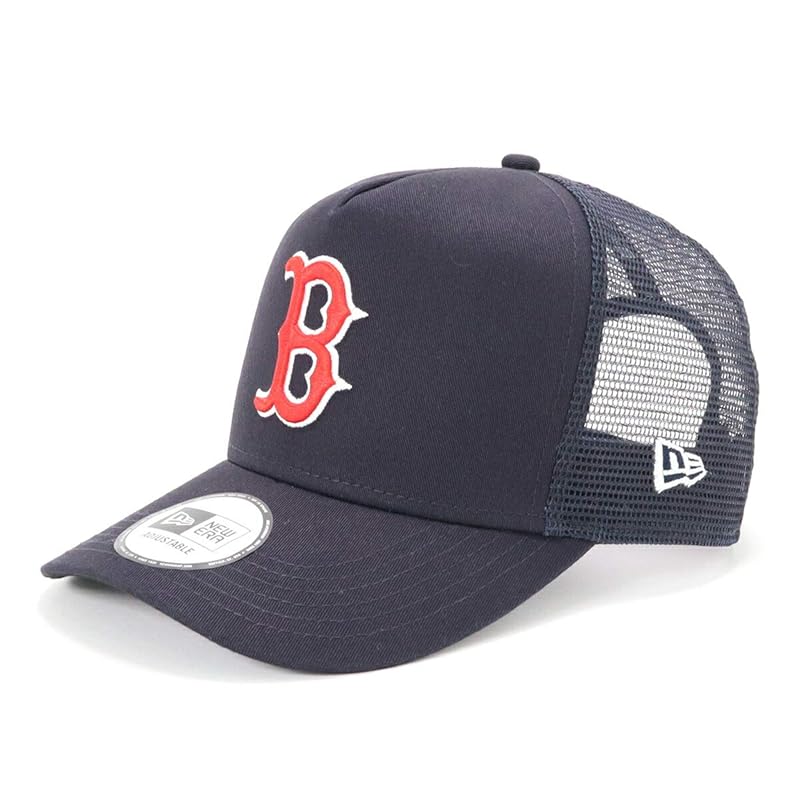 

[New Era] mesh cap MLB hat Red Sox/Navy FREE 940AF TR BOSRED TEAM 25J