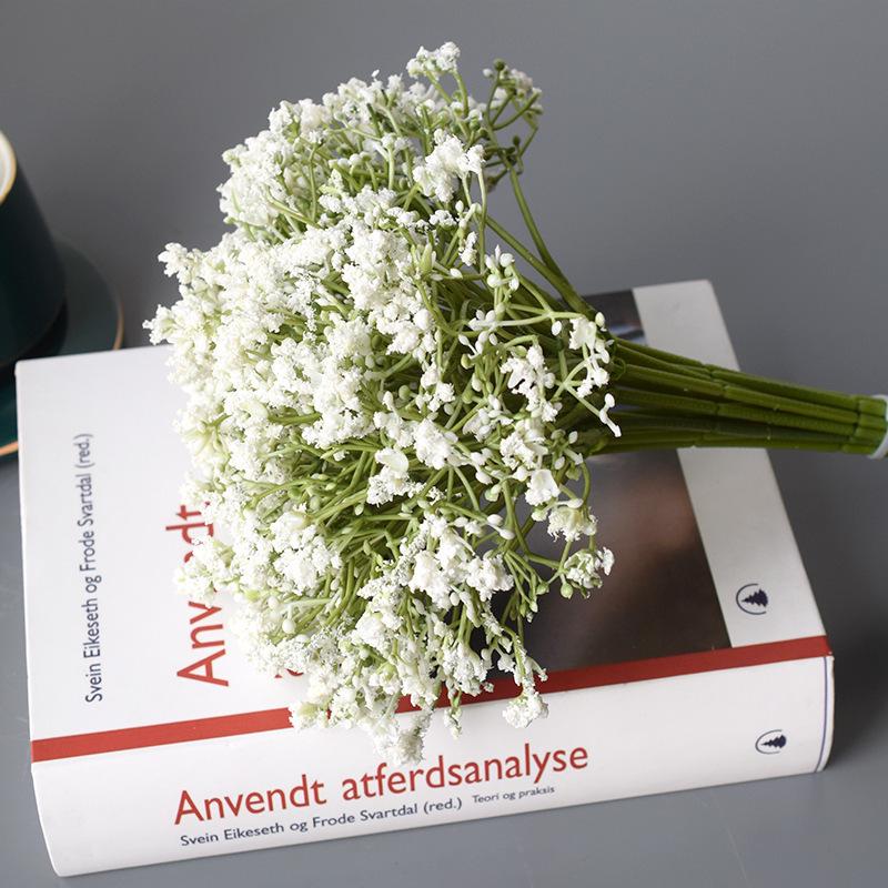 Handmade Baby's Breath Artificial Wedding Bouquet
