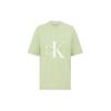 Logo Print Crew Neck T-Shirt Women Tops Teal J218885-L99