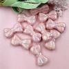 Necklace Big Bow Beads Dazzle Key Chain Making 10pcs for Bracelet 15.8*28.8mm Acrylic Beading Material Fashion  Pendant Accessories