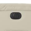 Recliner Chair with Lift Assistance Electric Cream Artificial Leather