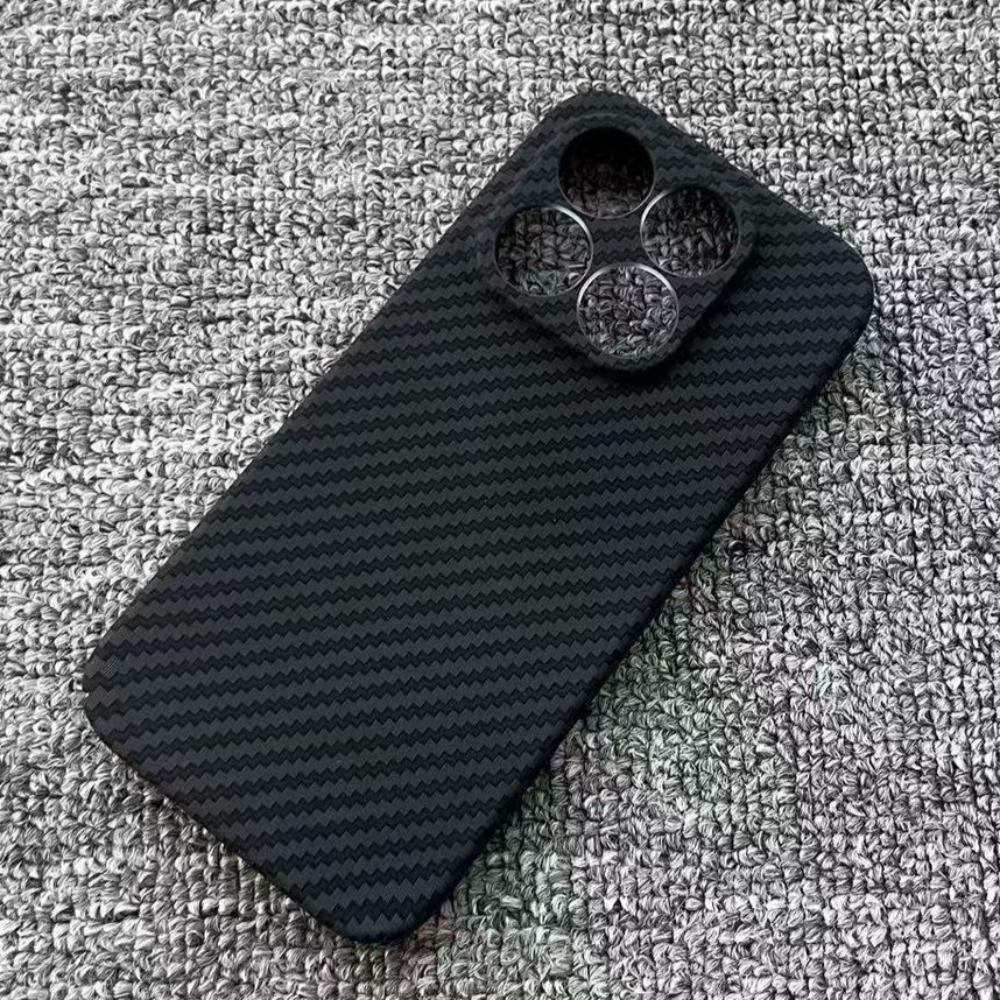 Per Xiaomi 17 Custodia Nuova Opaca Rigida in PC Moda Texture Fibra di Carbonio Antiscivolo Protezione Cover Posteriore Telefono Per Xiaomi 17 Guscio Paraurti