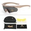 Tactical Goggles CS Airsoft Windproof Shooting Glasses HD 3 Lens Motocross Motorcycle Mountaineering Safe Glasses