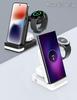 New Foldable Wireless Charger: Compatible with Huawei, Apple, Samsung Phones, Watches & Earphones, Hot-Selling 3-in-1 Device