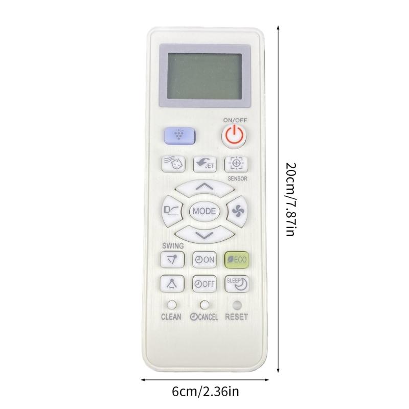Shock Resistant ABS Remote Control with Intuitive Button Layout Easy Operation ZXSP1009 for Air Conditioning