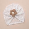 New Children's Head Jewelry Baby Breathable Mesh Hat Baby Five-petal Flower Sweet Fetal Hat Batch