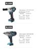Cordless Multi-Functional Brushless Impact Wrench & Electric Screwdriver Set