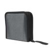 Portable CD DVD Case- 40 Capacity Mercerized Fabric CD Storage Bag Holder with Zipper for Home Car CD DVD Box Bags