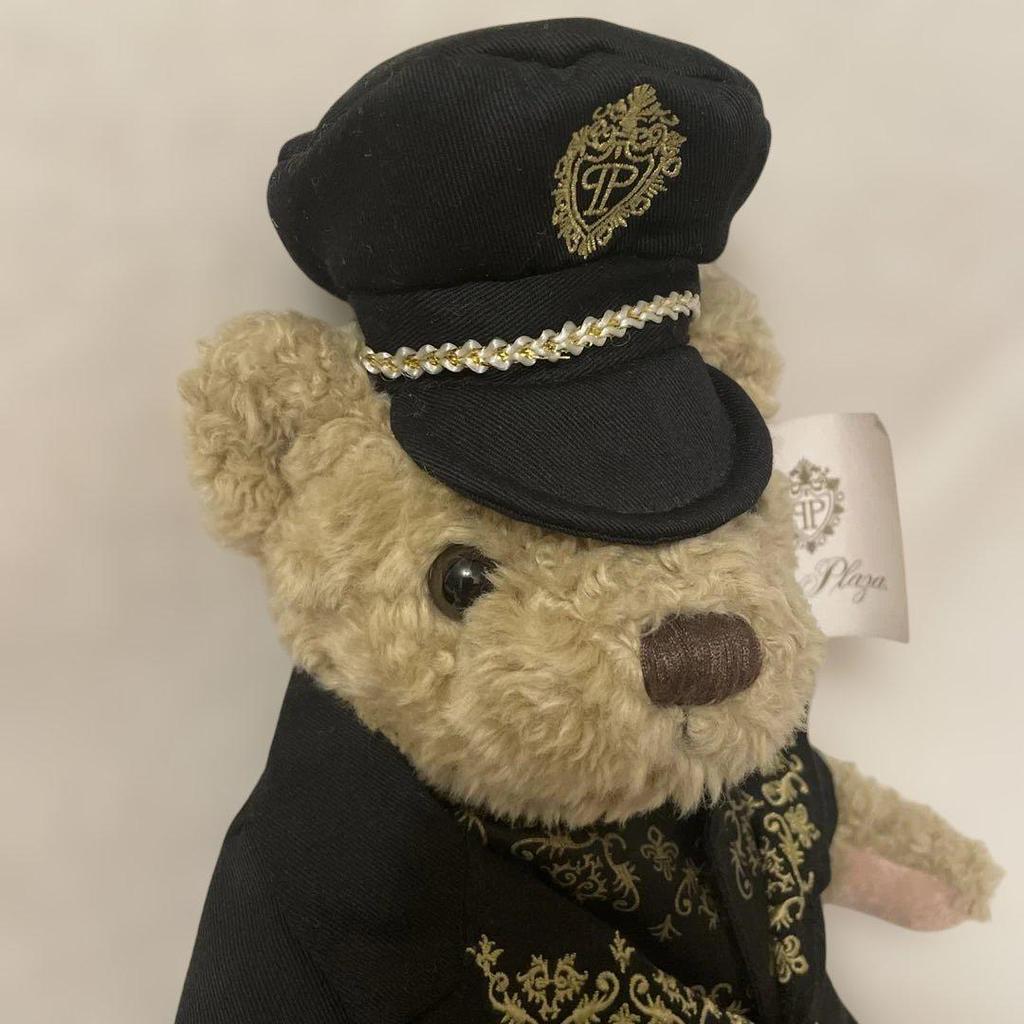 [USED] Extremely rare and hard to find New York Plaza Hotel exclusive teddy bear Halloween Gothic Lolita