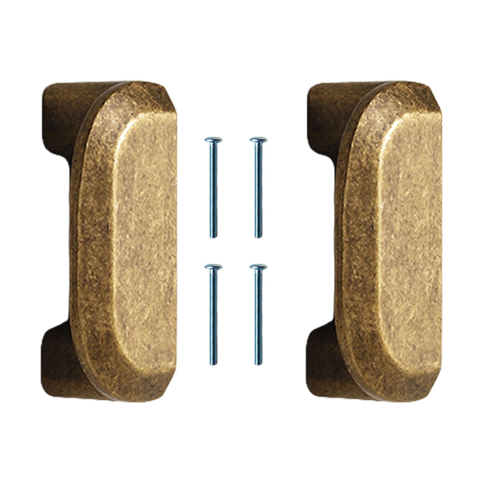 

Винтажные Антикварные Бронзовые Ручки для Дверей Шкафов, Набор из 2 шт. Винтажные Дизайны для Домашнего Декора и Реставрации Мебели T1