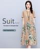 Women's Retro Print Casual A-line Dress - Slimming & Loose Fit