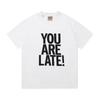 Wholesale GALLERY DEPT washed old short-sleeved beauty tide retro skull print couple loose T-shirt summer