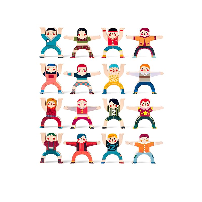 

Іграшки Rainbow Montessori для хлопчиків та дівчаток віком 3, 4, 5 та 6 років. Навчальна гра на баланс. Популярний Різдвяний Подарунок для Дітей. Сертифіковано