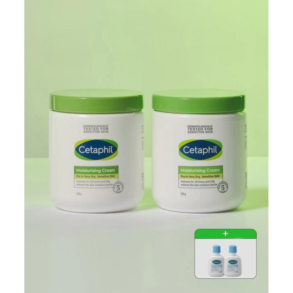 Cetaphil Moisturizing Cream 550g X2 NONE