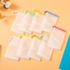 10/20Pcs Bubble Foaming Net Bathing Soap Bubble Net Facial Care Cleaning Assistant Tool Portable Body Wash Net Bag Bathroom Tool