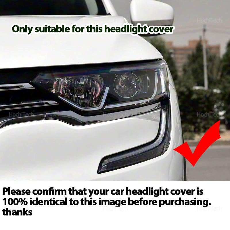 For Renault Koleos HC 2016-2019 Headlight Cover Car Headlamp Lens Glass Replacement Front Lamp Shade Auto Shell 2017 2018