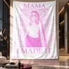 Wall Hanging Tapestry,Roxy Dekker Printed Fabric Backdrop For Dorm Room Party Decoration