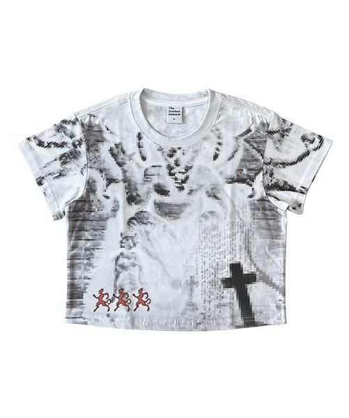THE COLDEST MOMENT Tcm Demon Crop T (White)