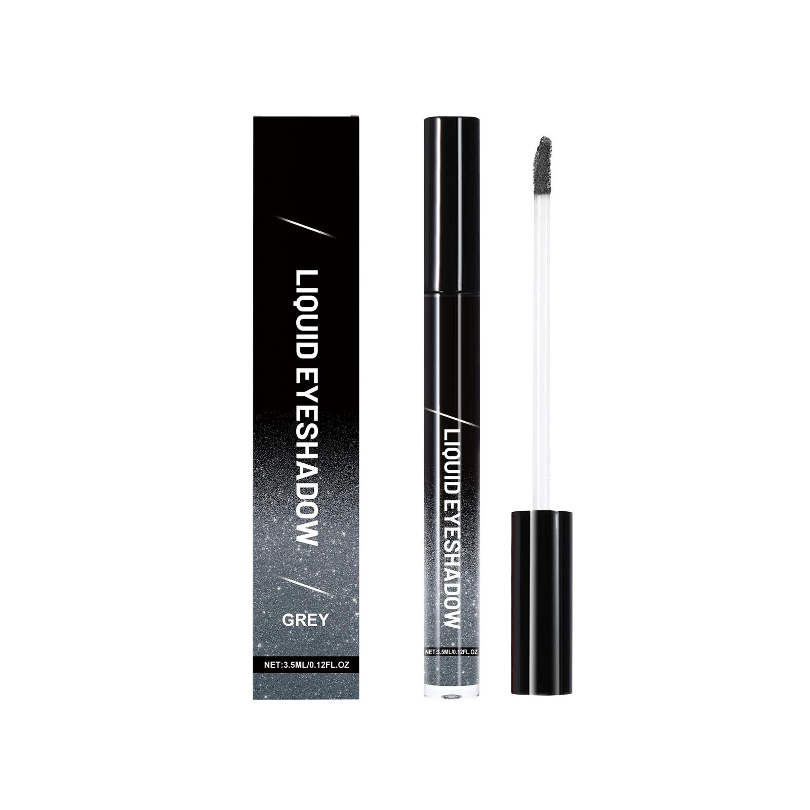 

Блестящие жидкие тени для век, стойкие мерцающие тени для век с кремовой текстурой, которые легко наносить и растушевывать, 3,5 мл One Size