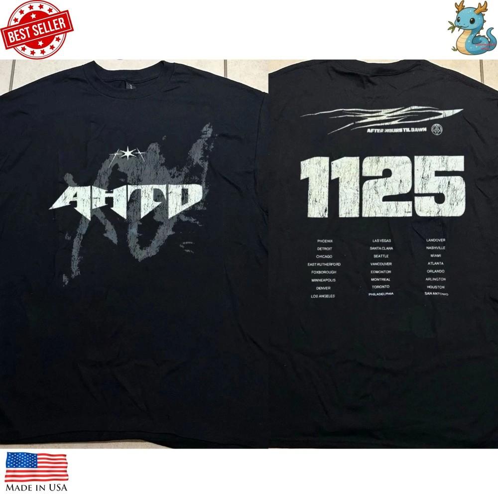 The Weeknd Tribute Shirt Vintage Graphic Tee Retro Pop R&B Fan T-Shirt Unisex T-Shirt XXXL