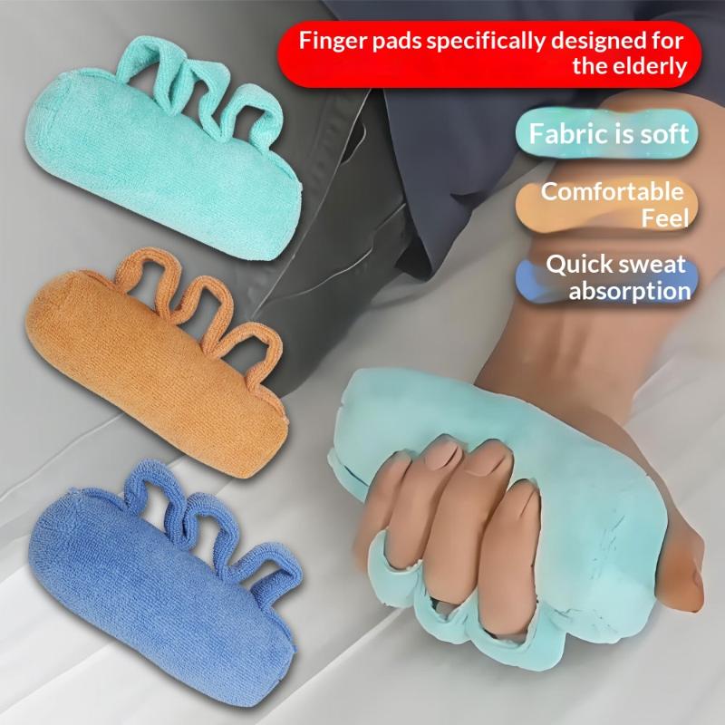 Finger Contracture Cushion Palm Finger Grips Splitter Pad Hand Grab Bar For Elderly Care