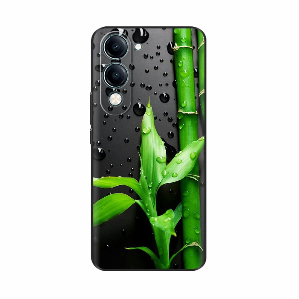 For Vivo Y19 5G Case Cool Painting Soft TPU Covers Black Silicone Back Cover for Vivo Y19 5G Y 19 Phone Cases Cartoon Fundas