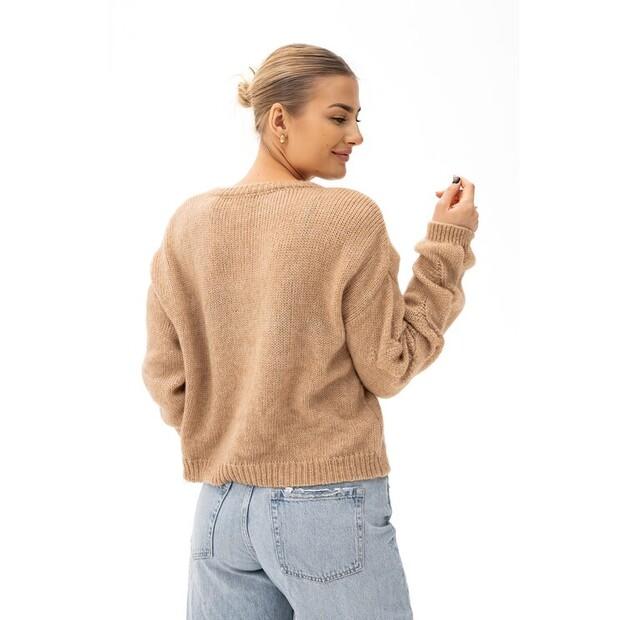 MANDRAGORA Sweater Made of Merino Wool and Baby Alpaca with the Vero Logo
