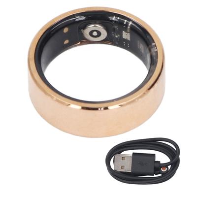 Smart Ring Health Tracker IP68 Water Resistant Sports Fitness Tracker Ring for Steps Distance