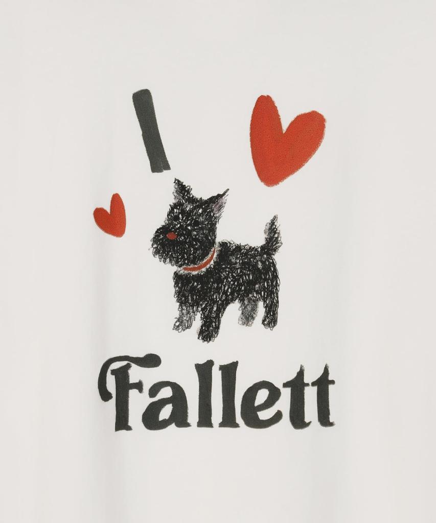 FALLETT Scotty Puppy Short Sleeve Tee White