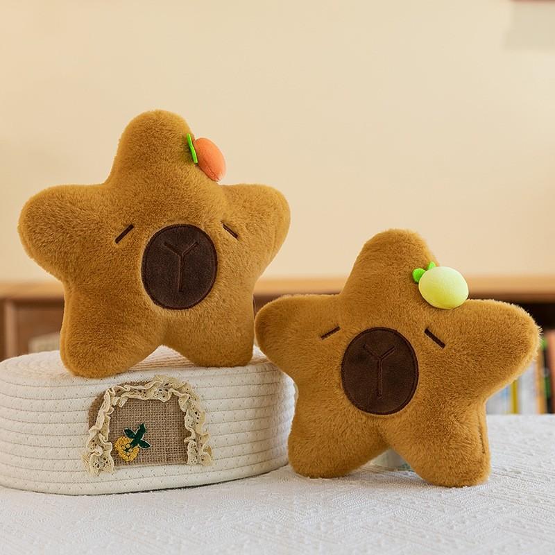 Premium Eight-inch Machine Doll Plush Toy Wedding Throwing and Pushing Event Gift Capybar Doll