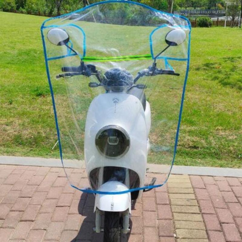 Universelles winddichtes, winterfestes, regendichtes Elektrofahrrad mit Handytasche für alle Jahreszeiten - Kältefestes Eltern-Kind-Liefermodell