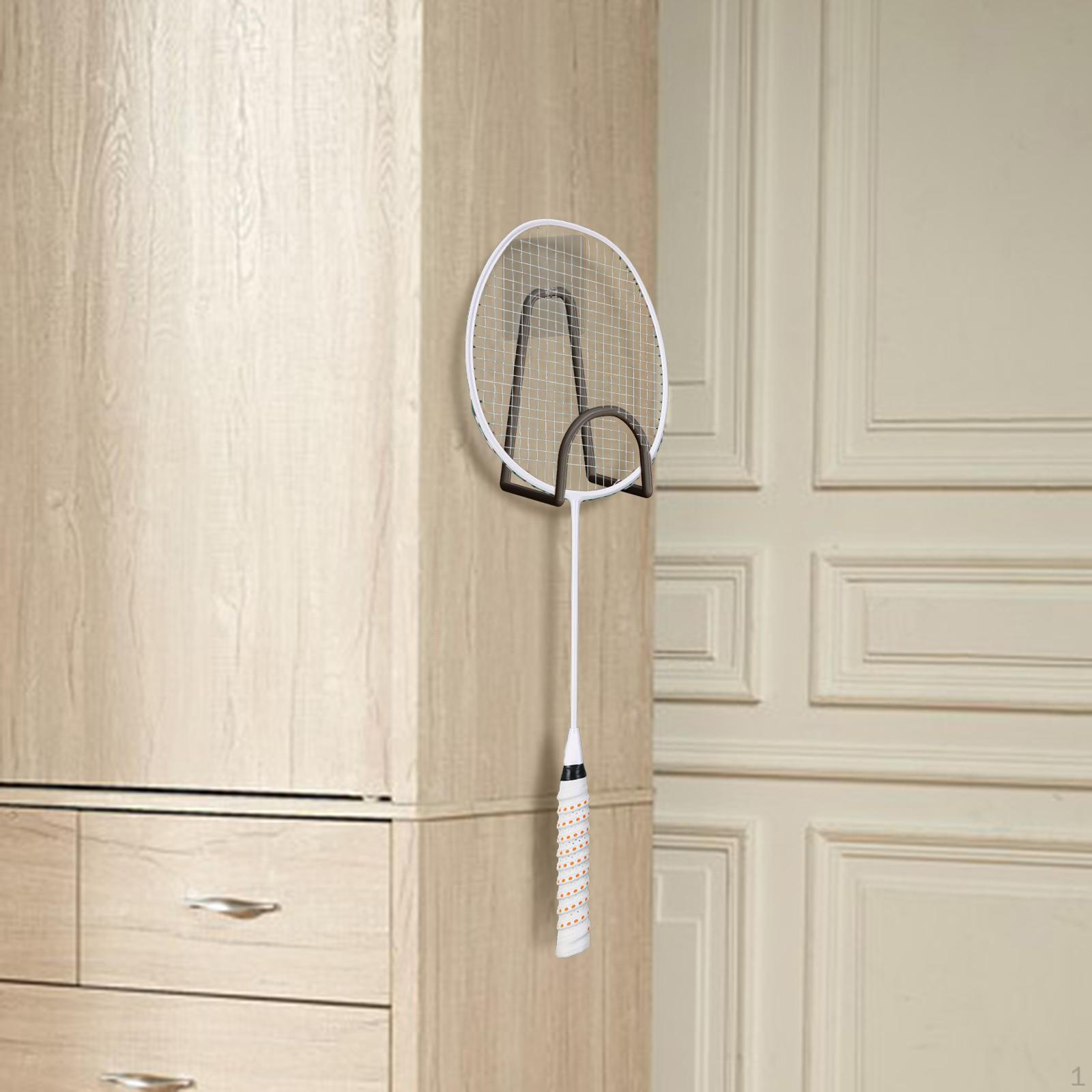 

Стойка для бадминтонных и теннисных ракеток, Легкая, Простая, Настенная, Идеально подходит для клубных спортивных площадок.