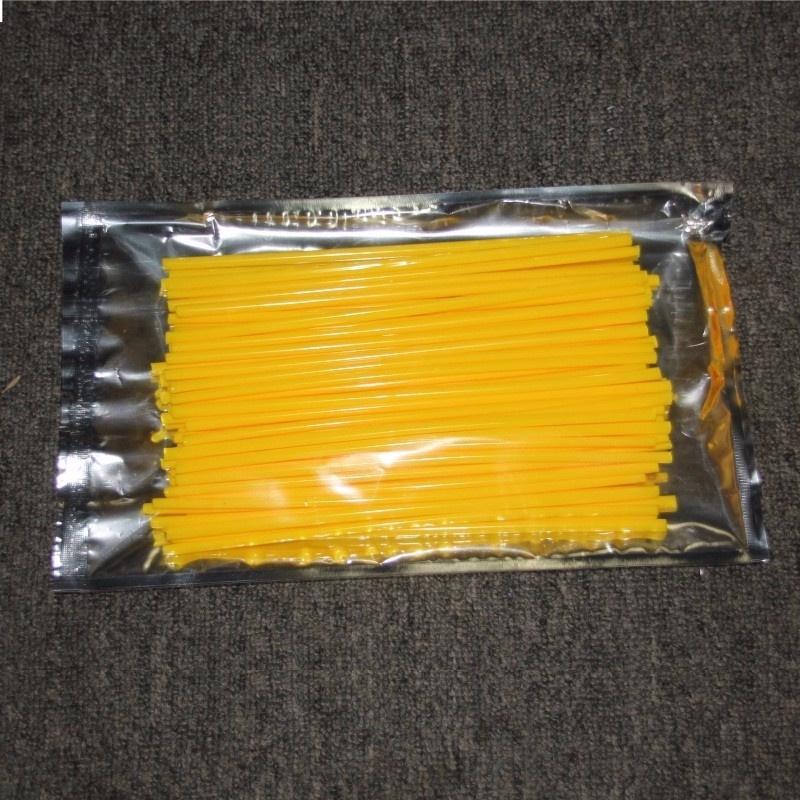 36PCS Motorcycle Wheel Rim Decor Spoke Covers Wrap Tubes Protector Accessories