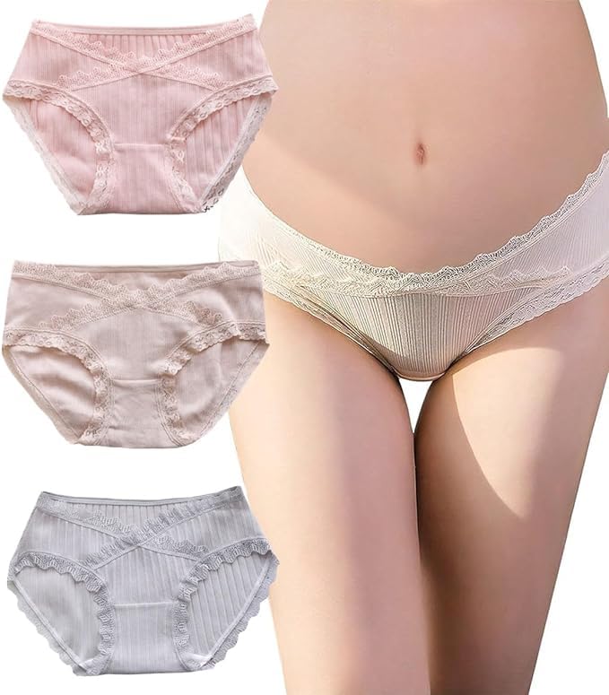 

Комплект из коротких шорт для беременных XXL [YuHaru], посадка, 3, не стесняющие движения, приятные для кожи, симпатичные, кружевные, дородовые, послеродовые, нижнее белье, хлопок, серый,