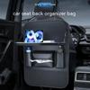 Car Seat Back Storage Bag Car Rear Seat Back Storage Rack Car Hanging Bag Rear Multi-Functional Table Board